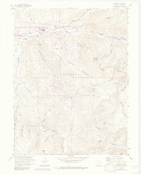 Keystone 1958 topographic map preview