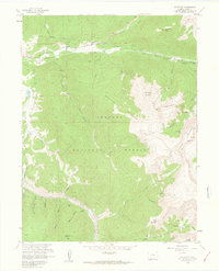 Keystone 1958 topographic map preview