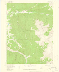 Keystone 1958 topographic map preview