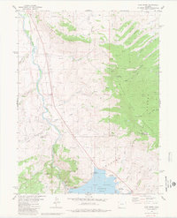 King Creek 1980 topographic map thumbnail