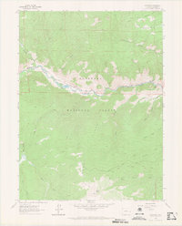 Kinikinik 1962 topographic map thumbnail