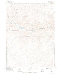 Kinikinik 1962 topographic map thumbnail