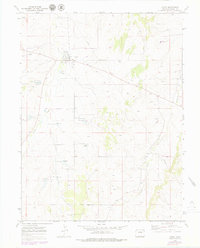 Kiowa 1970 topographic map thumbnail