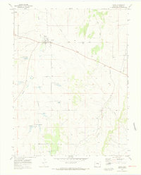Kiowa 1970 topographic map thumbnail