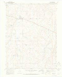 Kiowa 1970 topographic map thumbnail