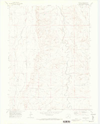 Kiowa NE 1970 topographic map preview