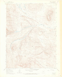 Jones Hill 1960 topographic map thumbnail