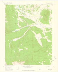 Jones Hill 1960 topographic map thumbnail