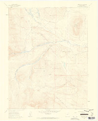 Jones Hill 1960 topographic map thumbnail