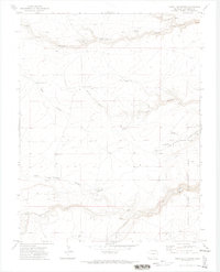 Jones Lake Spring 1971 topographic map preview