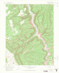 Juanita Arch 1960 topographic map thumbnail