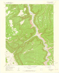 Juanita Arch 1960 topographic map thumbnail