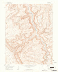 Juanita Arch 1960 topographic map thumbnail