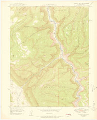 Juanita Arch 1950 topographic map thumbnail