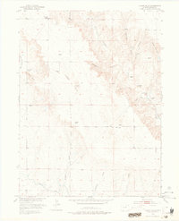 Judson Hills 1951 topographic map thumbnail