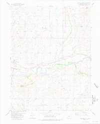 Junction Butte 1980 topographic map thumbnail