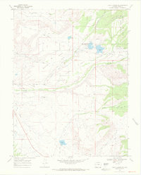 Juniata Reservoir 1969 topographic map thumbnail