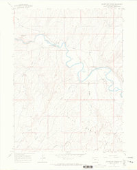 Juniper Hot Springs 1966 topographic map thumbnail