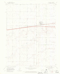 Kanorado 1969 topographic map thumbnail