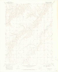 Kanorado NW 1969 topographic map thumbnail