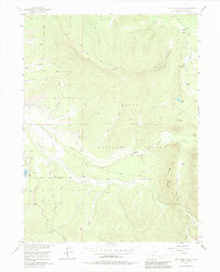 Jack Creek Ranch 1956 topographic map thumbnail