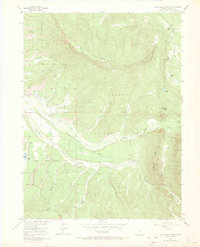 Jack Creek Ranch 1956 topographic map thumbnail