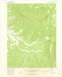 Jack Creek Ranch 1956 topographic map thumbnail