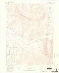 Jack Creek Ranch 1956 topographic map thumbnail