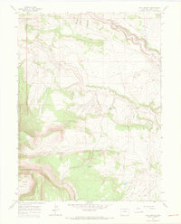 Jack Springs 1966 topographic map thumbnail