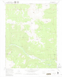 Jasper 1967 topographic map thumbnail
