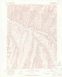 Jessup Gulch 1952 topographic map thumbnail