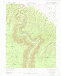 Joe Davis Hill 1949 topographic map thumbnail