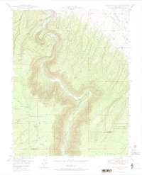 Joe Davis Hill 1949 topographic map thumbnail
