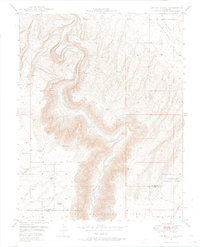 Joe Davis Hill 1949 topographic map thumbnail