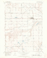Johnstown 1950 topographic map thumbnail