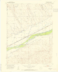 Proctor 1953 topographic map thumbnail