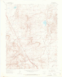Pryor 1963 topographic map thumbnail