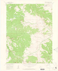 Rabbit Ears Peak 1956 topographic map thumbnail