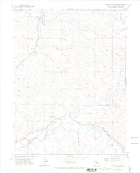 Ralph White Lake 1971 topographic map thumbnail