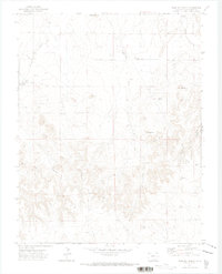 Plug Hat Ranch 1971 topographic map thumbnail
