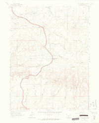 Plug Hat Rock 1962 topographic map thumbnail