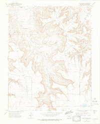 Plum Canyon 1972 topographic map thumbnail