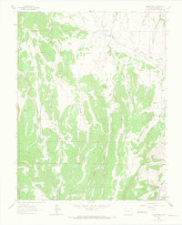 Poison Draw 1963 topographic map thumbnail