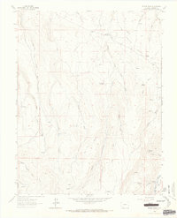 Poison Draw 1963 topographic map thumbnail