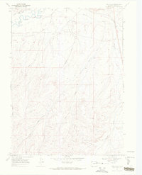 Pole Gulch 1969 topographic map thumbnail