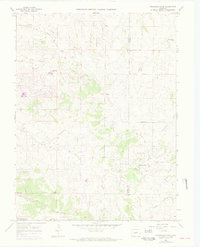 Ponderosa Park 1966 topographic map thumbnail