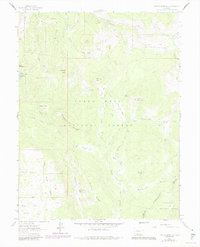 Porter Mountain 1961 topographic map thumbnail