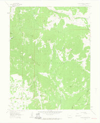 Porter Mountain 1961 topographic map thumbnail