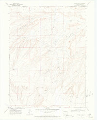 Powder Wash 1969 topographic map thumbnail