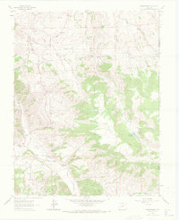 Powderhorn 1962 topographic map thumbnail